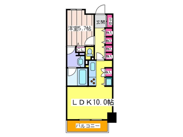 ノステルコ－ト夕陽丘の物件間取画像